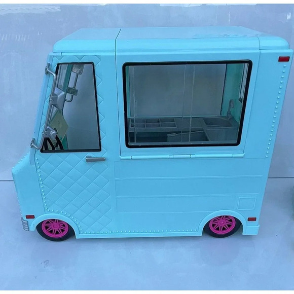 Our Generation Kids Sweet Stop American Girl Ice Cream Truck Toys Light … - Picture 1 of 12